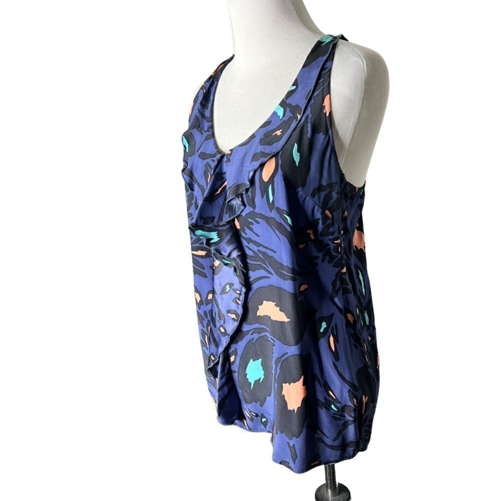 Eight Sixty Ruffle Tank Top Medium - Picture 4 of 6